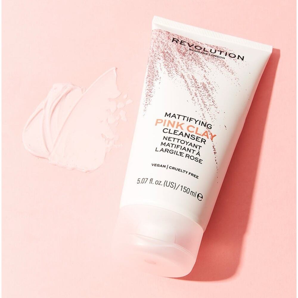 Revolution Skincare Mattifying Pink Clay Cleanser 5.07 fl oz
